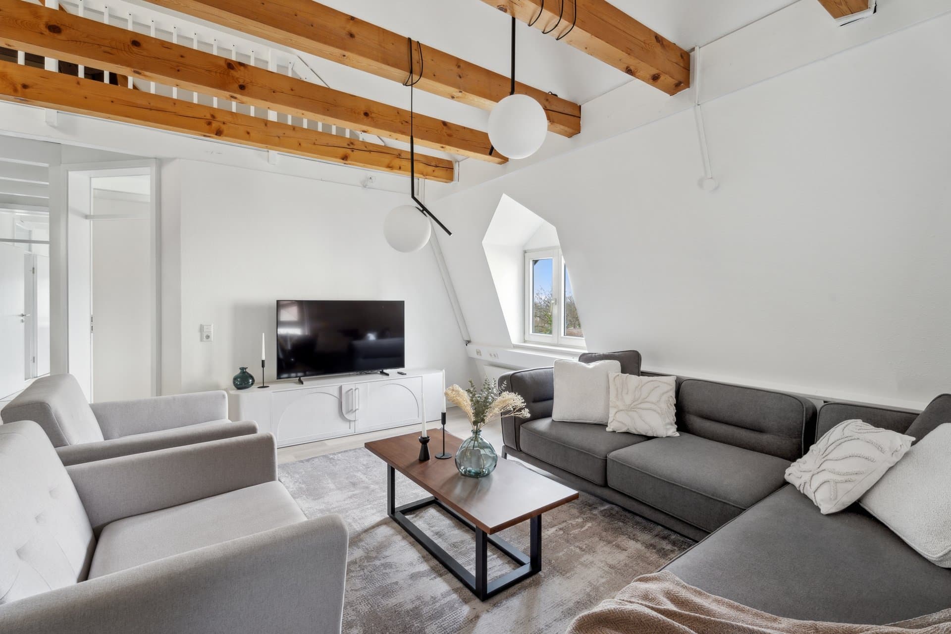 Wohnbereich Sofaecke — Bodenseeloft Tettnang